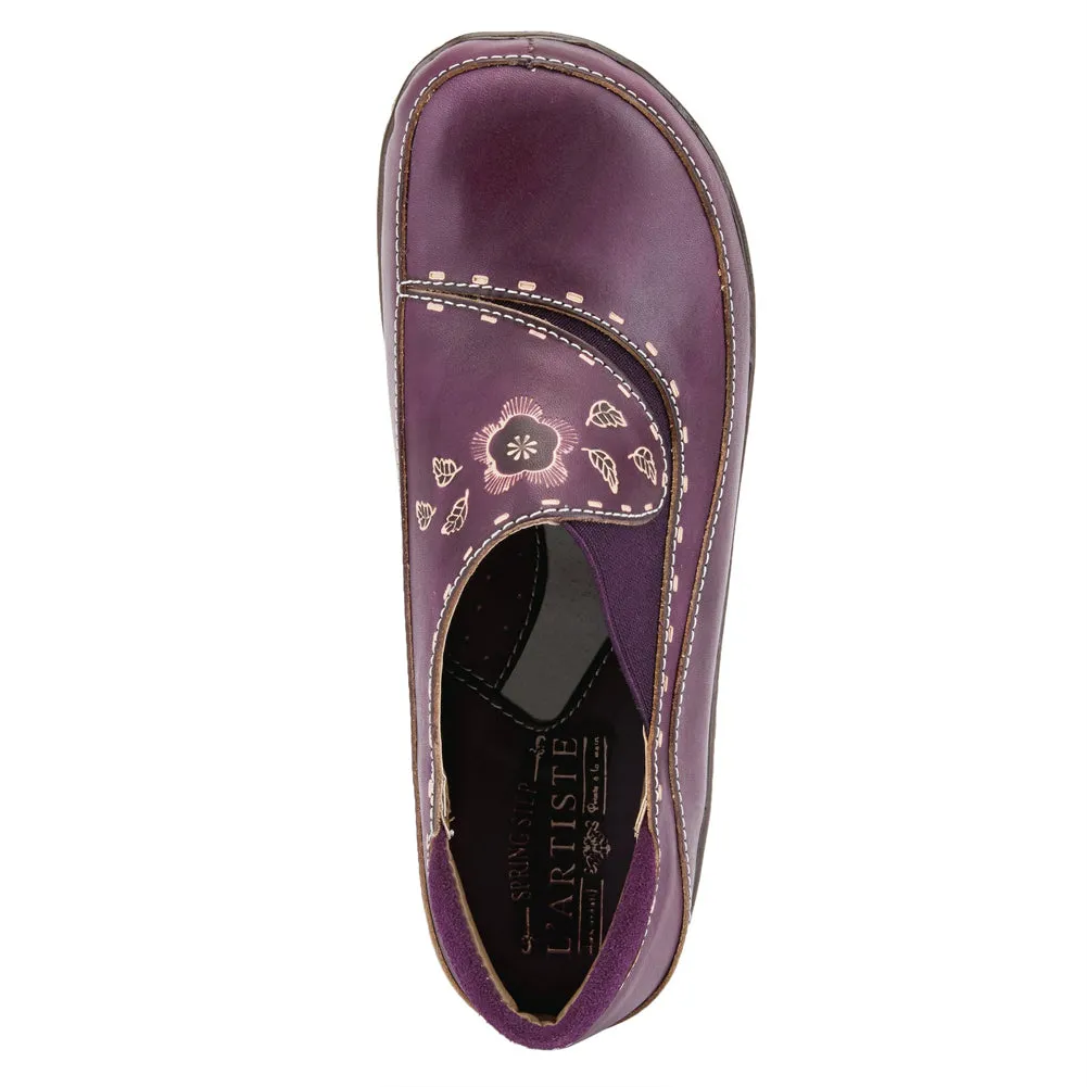 Burbank in Purple Leather by L'Artiste