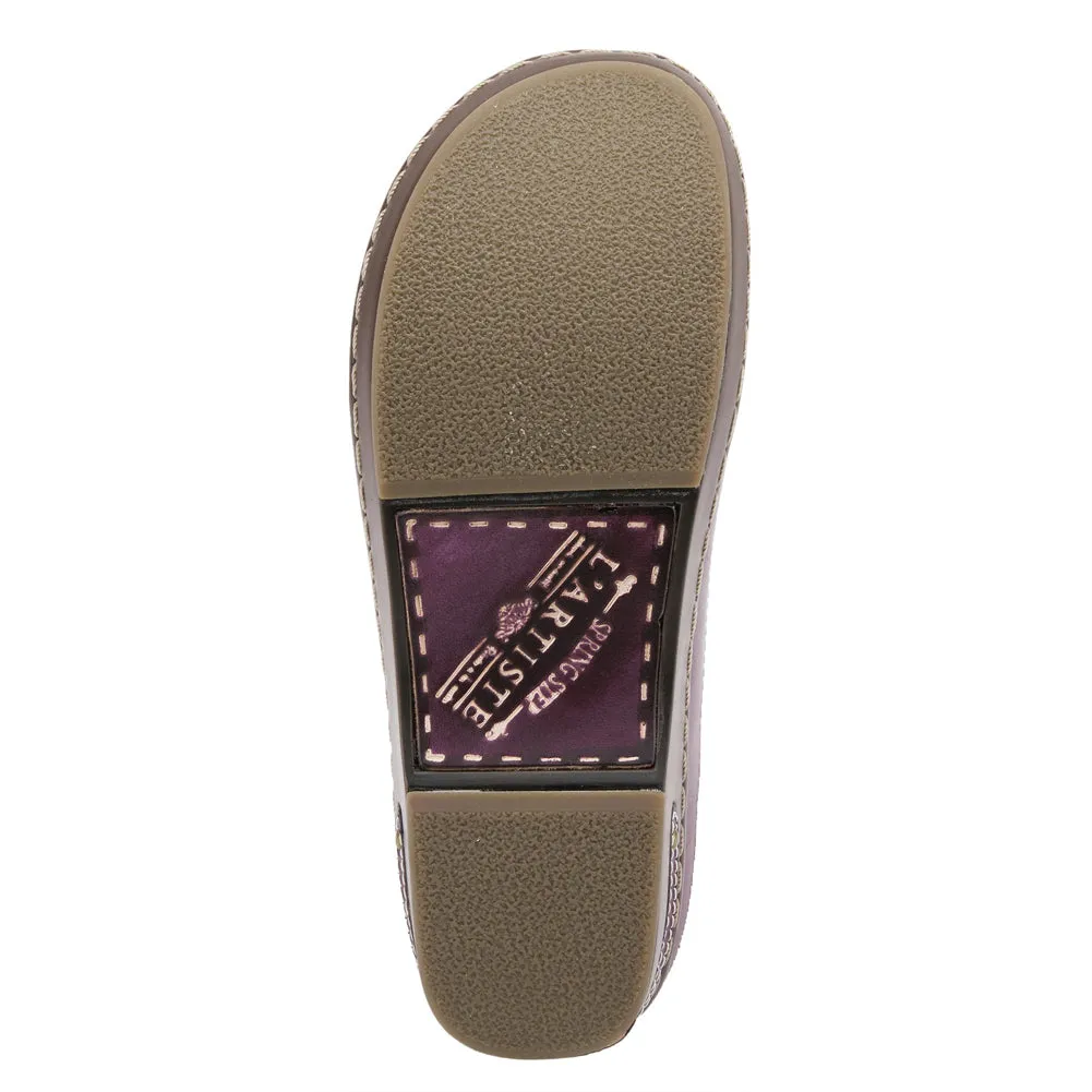 Burbank in Purple Leather by L'Artiste
