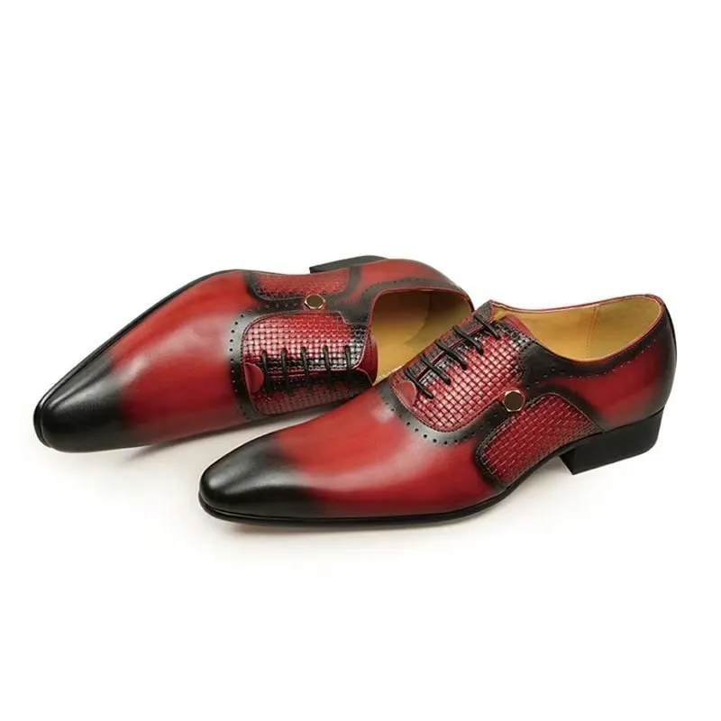 Genuine Leather Elegant LuxeLeather Wedding Brogues