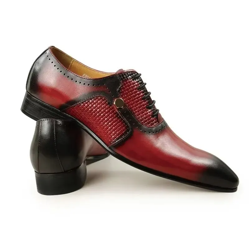 Genuine Leather Elegant LuxeLeather Wedding Brogues