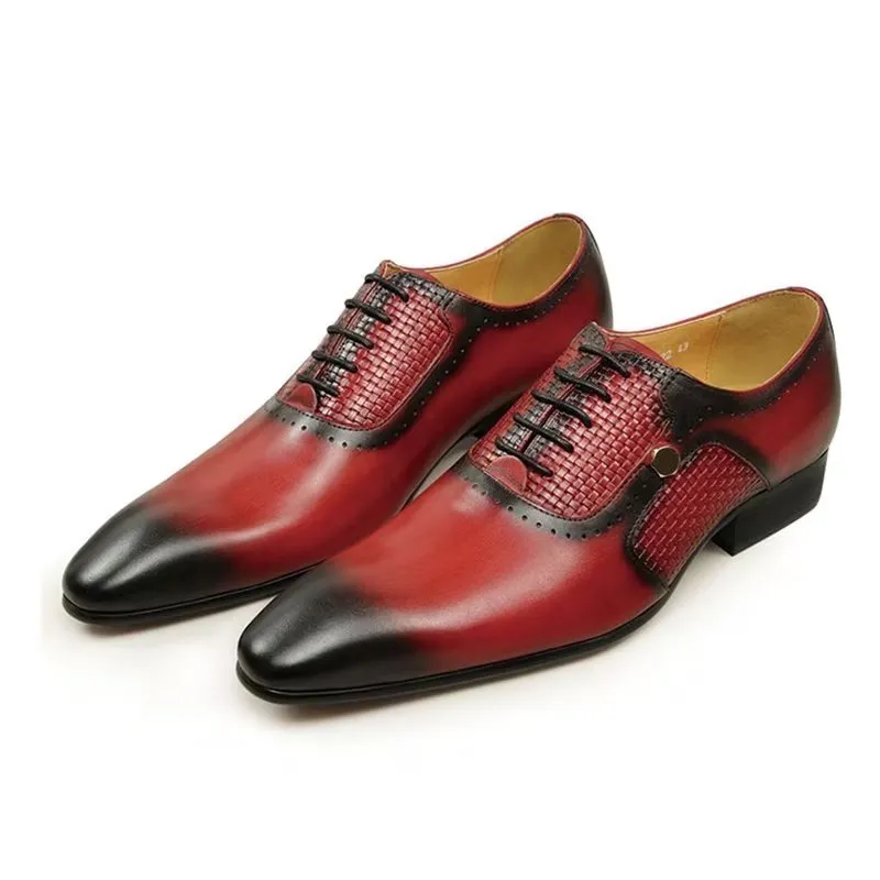 Genuine Leather Elegant LuxeLeather Wedding Brogues