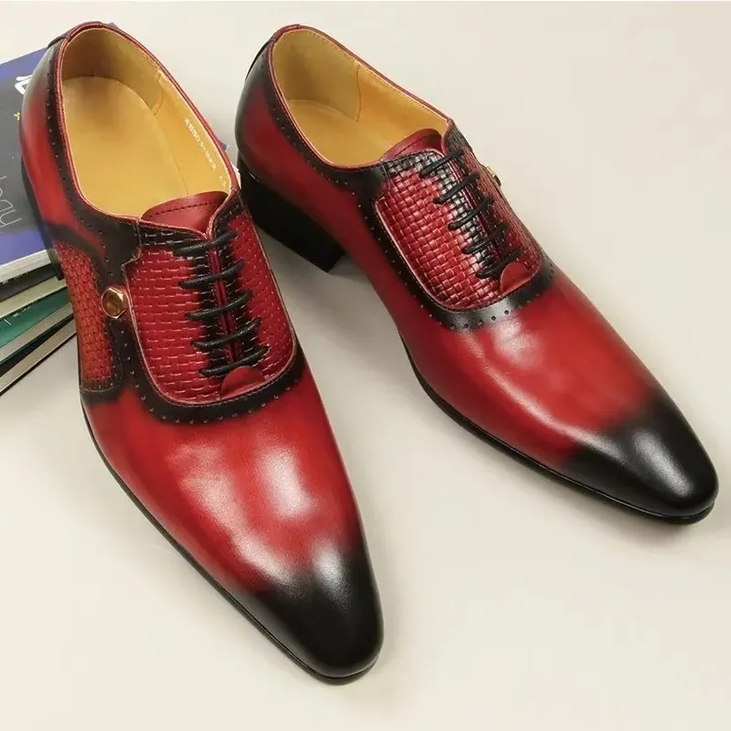 Genuine Leather Elegant LuxeLeather Wedding Brogues