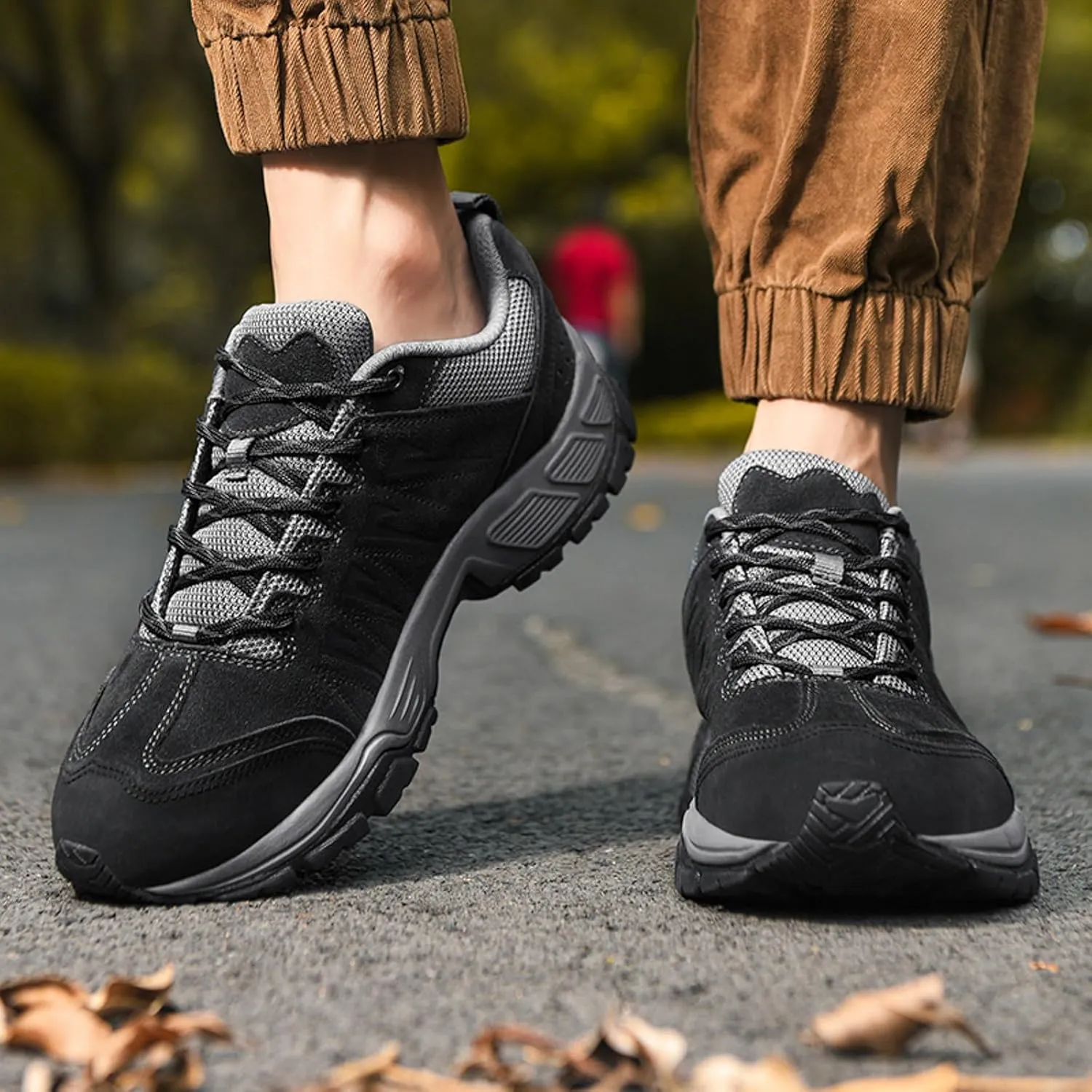 Men's Arch Support Workout Shoes Lightweight Sport Gym Jogging Walking Sneaker Men's Breathable Barefoot Shoes