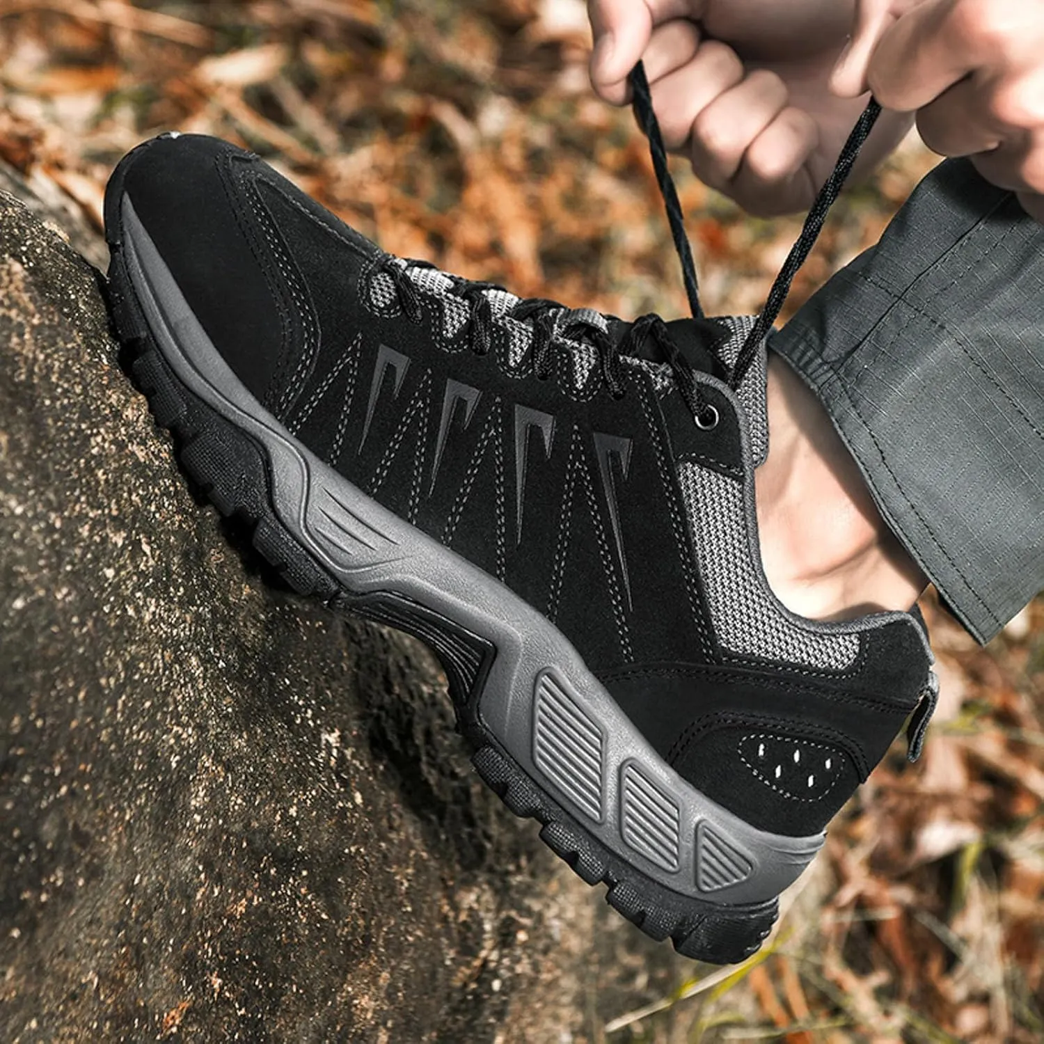 Men's Arch Support Workout Shoes Lightweight Sport Gym Jogging Walking Sneaker Men's Breathable Barefoot Shoes