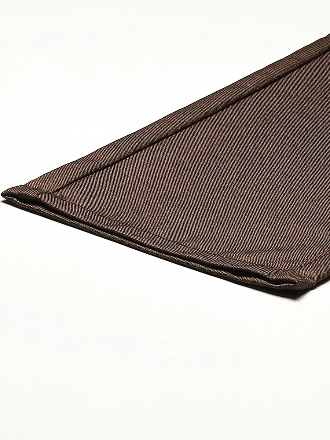 Men's Cotton Blend Brown Formal Trousers - Sojanya