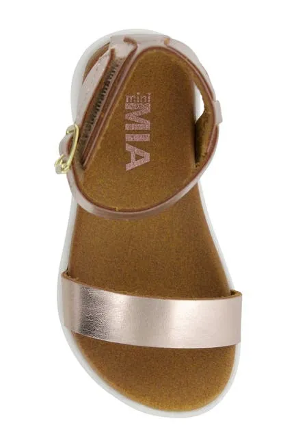 MIA Shoes Little Ellen Toddler Sandal - Rose Gold
