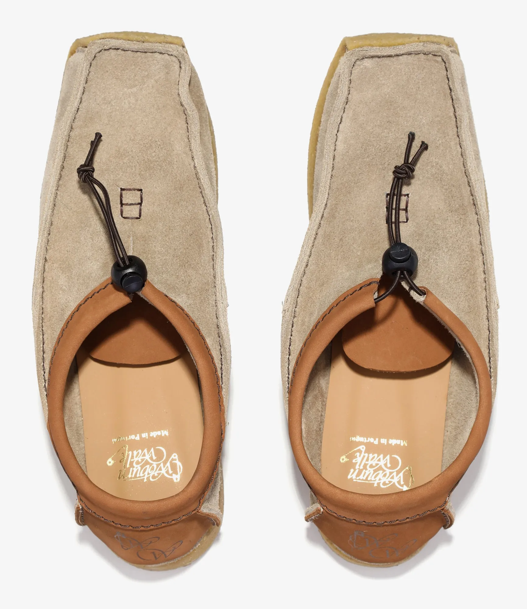 QR Moccasin Low / Suede - Sand