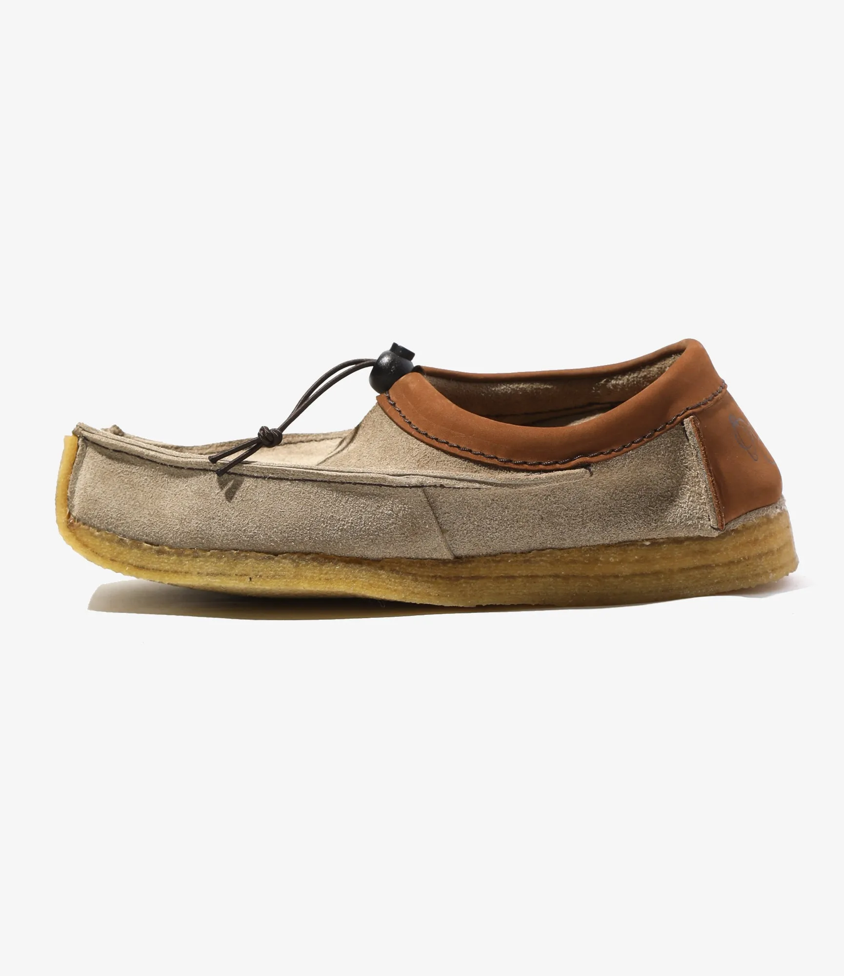 QR Moccasin Low / Suede - Sand