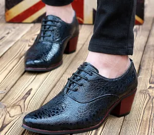 Rowan  Britische Modische Herrenschuhe mit Spitzem Design