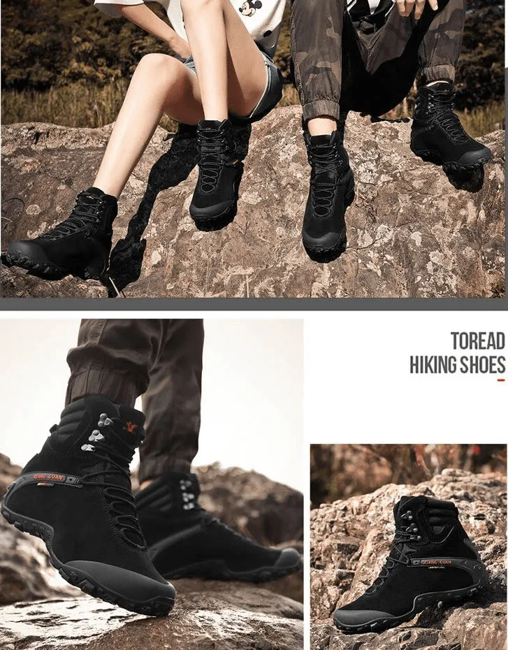 Warm Outdoor Sport Shoes / Hiking Lace-Up High Cut Boots - SF0346