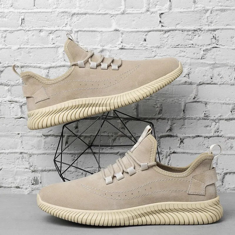 West Louis Designer Trendy Suede Lightweight Sneakers