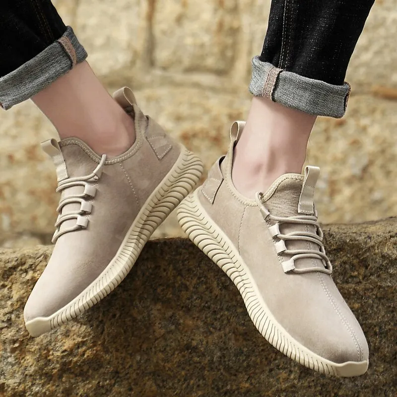 West Louis Designer Trendy Suede Lightweight Sneakers