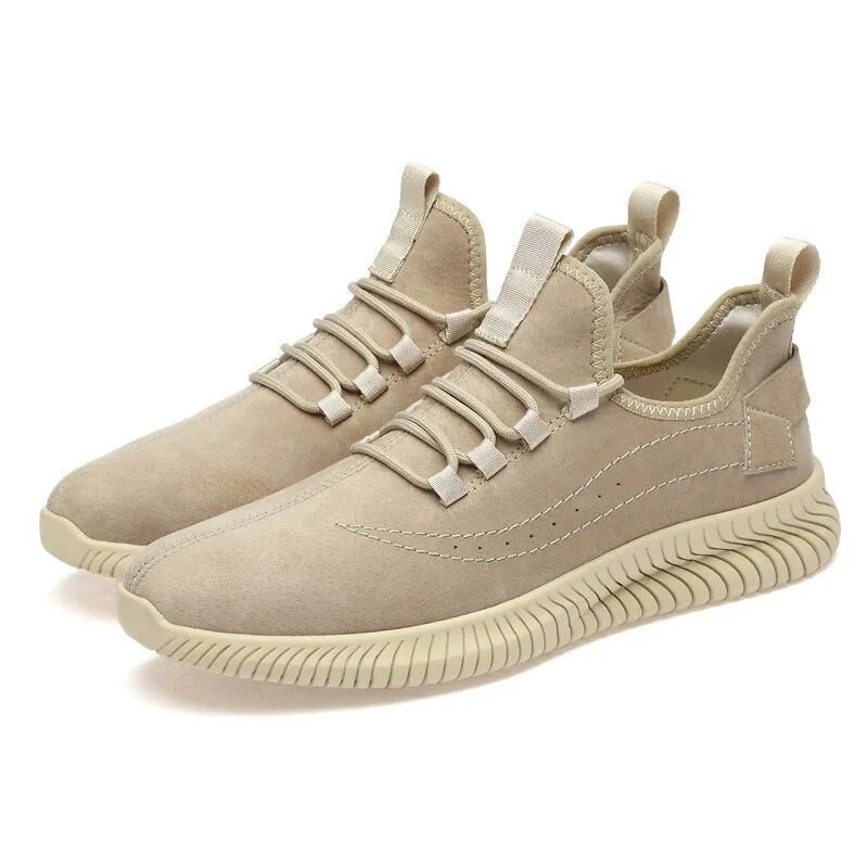 West Louis Designer Trendy Suede Lightweight Sneakers
