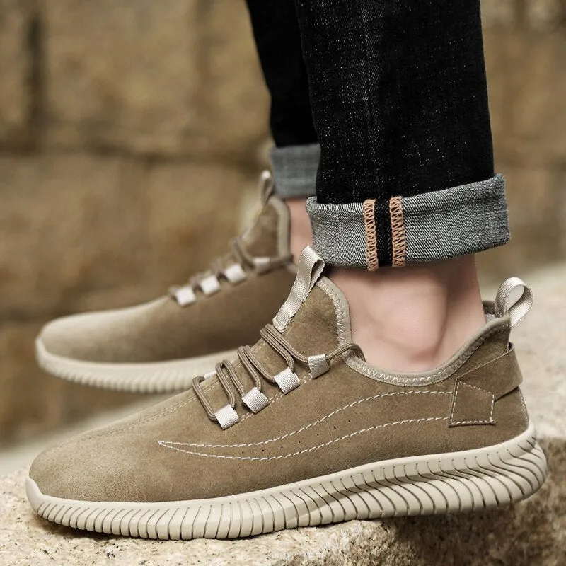 West Louis Designer Trendy Suede Lightweight Sneakers