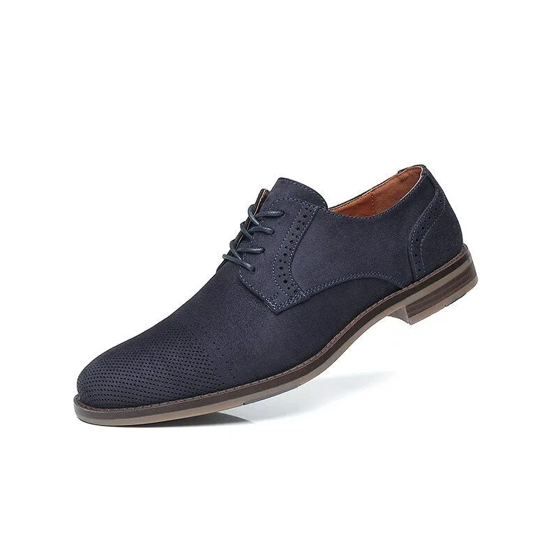 West Louis Fancy Breathable Business Casual Dress Shoes