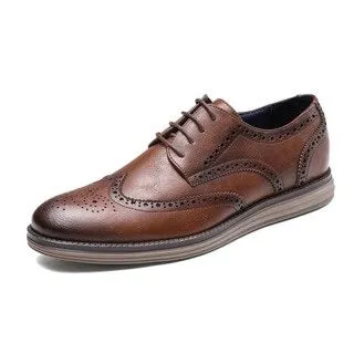 West Louis Genuine Leather Handmade Business Dress Shoes