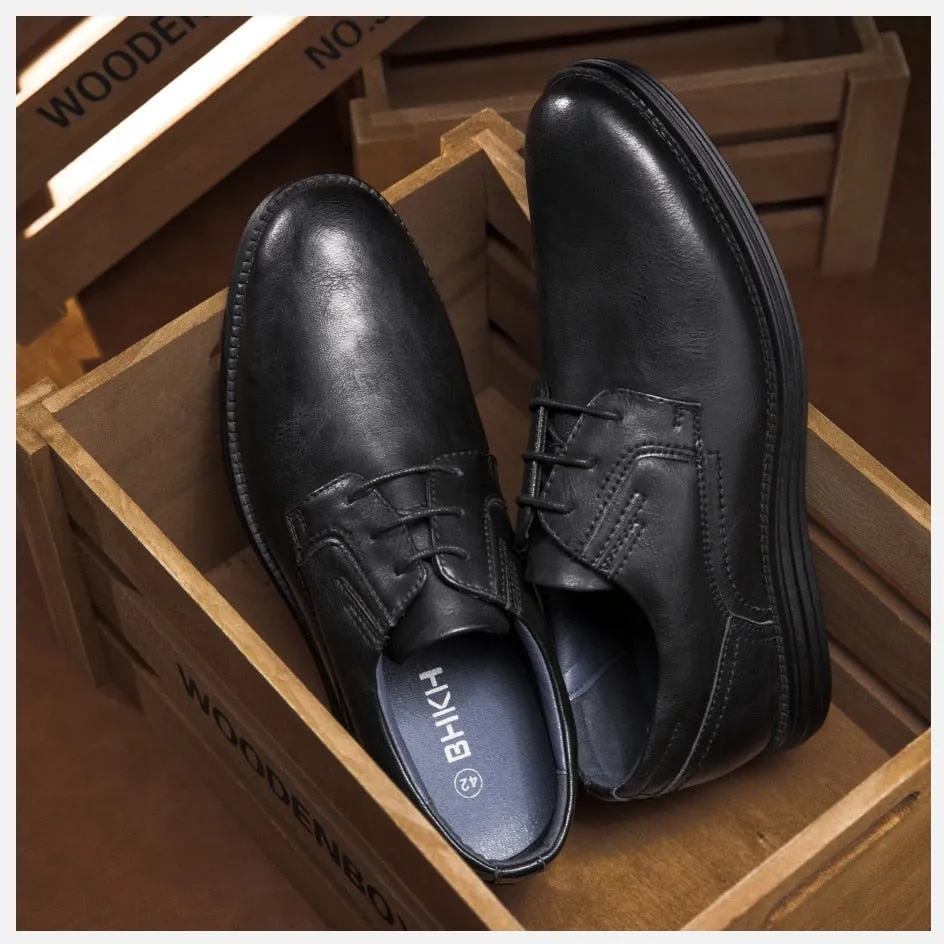 West Louis Genuine Leather Handmade Business Dress Shoes