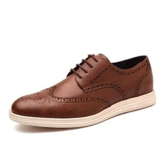 West Louis Genuine Leather Handmade Business Dress Shoes