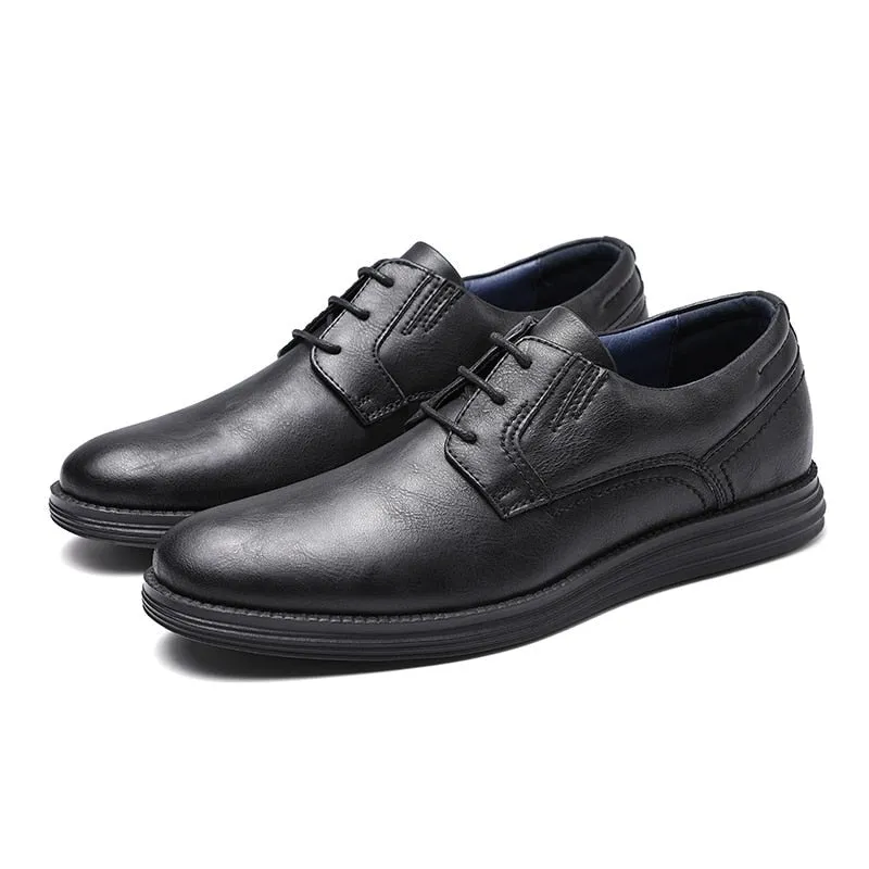 West Louis Genuine Leather Handmade Business Dress Shoes